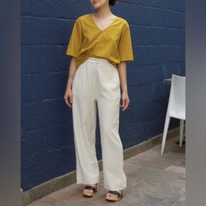 Ali Golden Straight Leg Pants